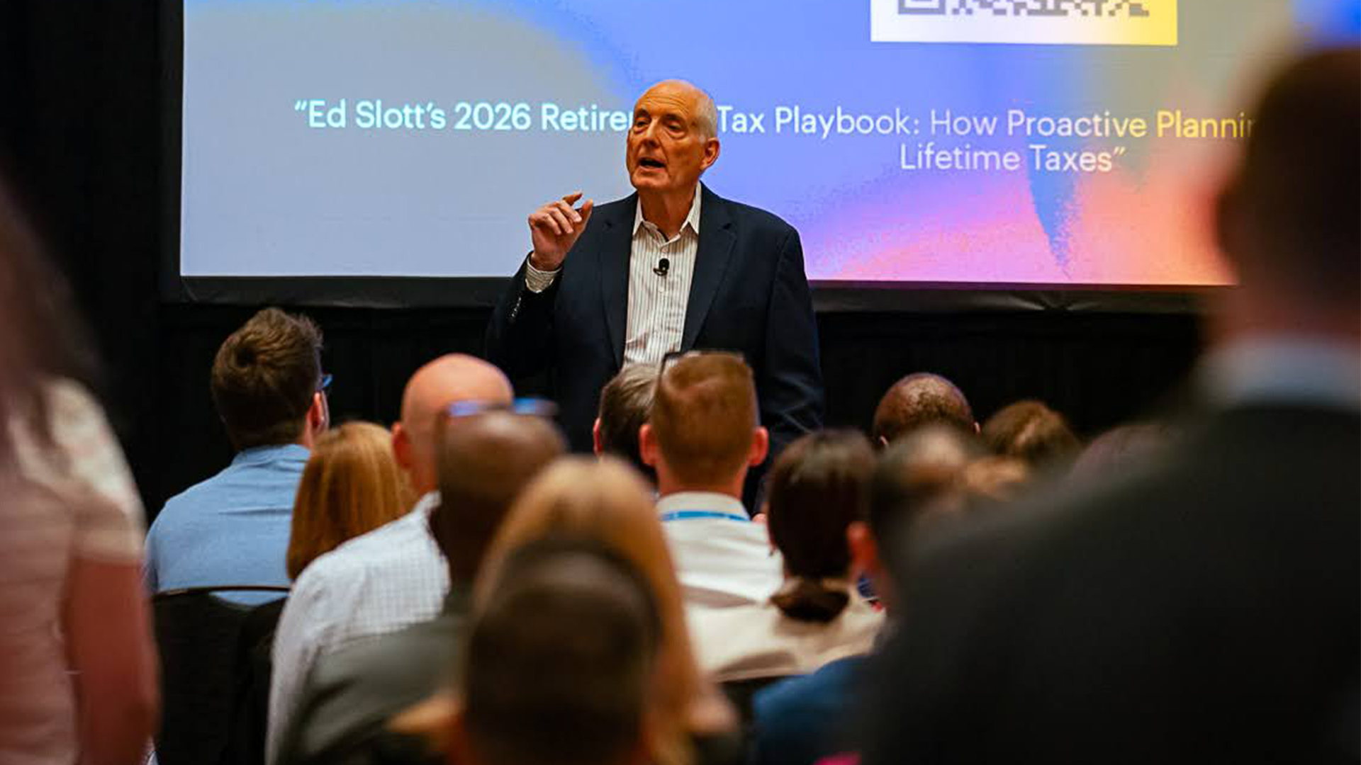 Ed Slott presenting at Horizons 2026 conference
