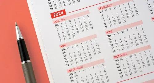 2024 Planning Calendar