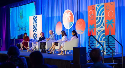 Photo of the main stage at Horizons 2026