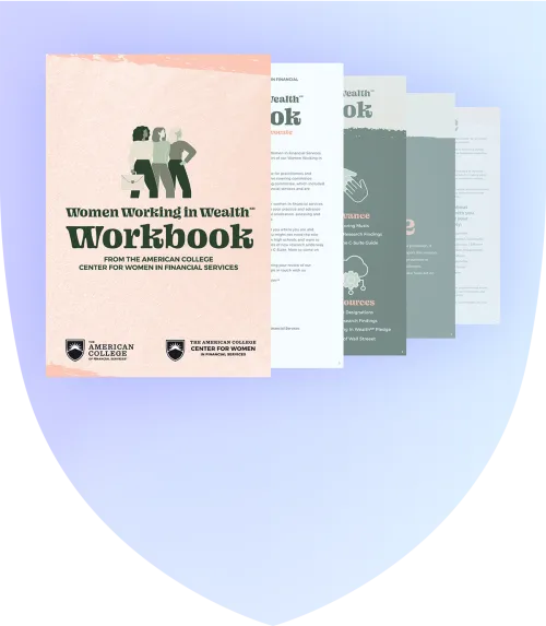Inside look at the women working in wealth workbook